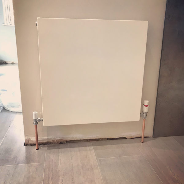Flat panel radiator