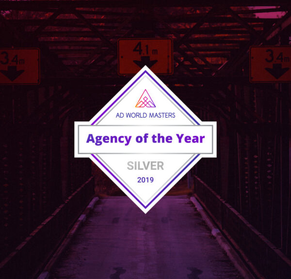 Ad World Masters Agency of the Year Silver Award 2020